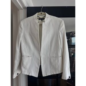 Rag & Bone off- White open-front blazer jacket